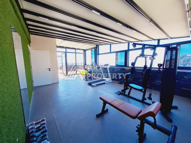 Квартиры 2+1 и 3+1 с видом на море и крепость, от 90 до 110 м². Кучукхасбахче, Алания - Ракурс 26