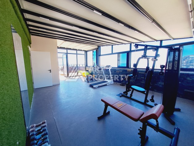 Квартиры 2+1 и 3+1 с видом на море и крепость, от 90 до 110 м². Кучукхасбахче, Алания - Ракурс 27