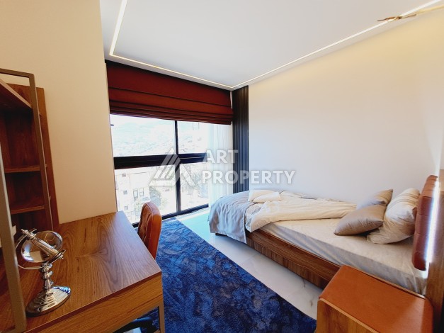 Квартиры 2+1 и 3+1 с видом на море и крепость, от 90 до 110 м². Кучукхасбахче, Алания - Ракурс 51