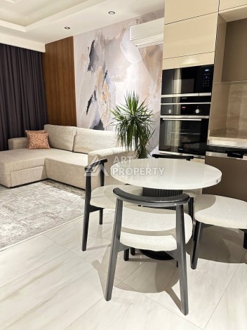 Элитная квартира 1+1 с прямым видом на в Махмутларе, 55 кв.м. - Ракурс 3