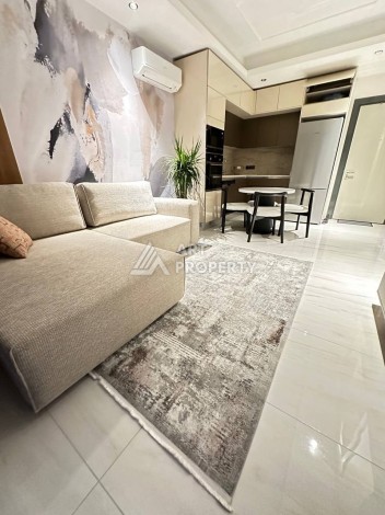 Элитная квартира 1+1 с прямым видом на в Махмутларе, 55 кв.м. - Ракурс 4