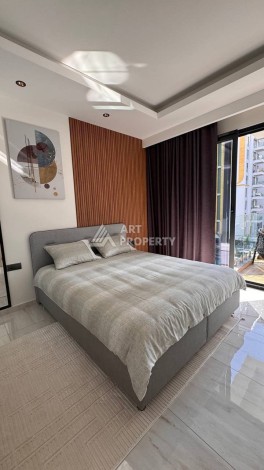 Элитная квартира 1+1 с прямым видом на в Махмутларе, 55 кв.м. - Ракурс 6