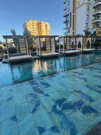 Элитная квартира 1+1 с прямым видом на в Махмутларе, 55 кв.м. - Ракурс 10