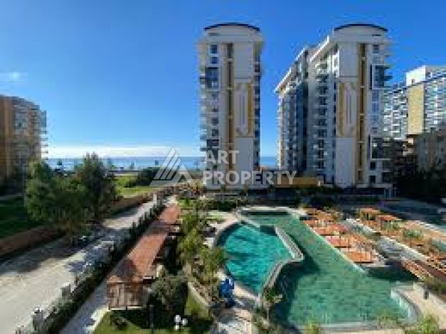 Элитная квартира 1+1 с прямым видом на в Махмутларе, 55 кв.м. - Ракурс 17