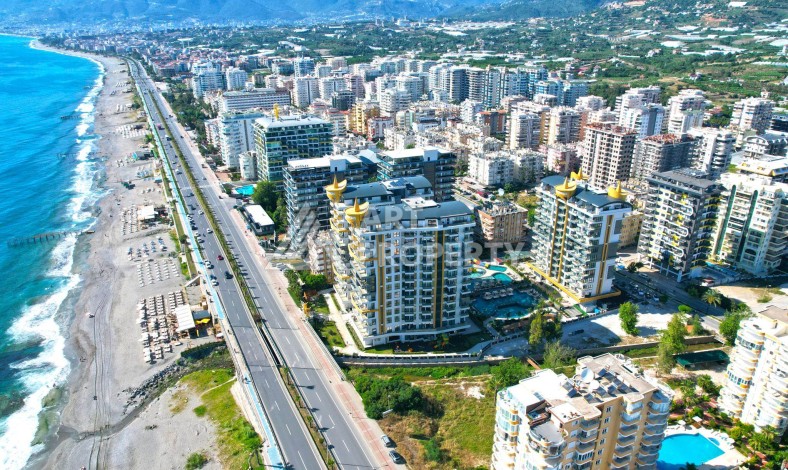 Квартира 1+1 с видом на горы, 55 кв.м. Махмутлар, Алания - Ракурс 34