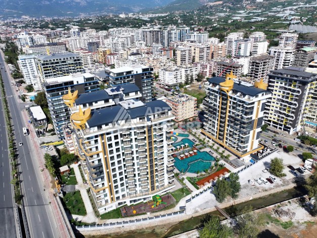 Квартира 1+1 с видом на горы, 55 кв.м. Махмутлар, Алания - Ракурс 36