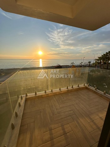 Видовая квартира 2+1 у моря в престижной резиденции, 90 кв.м. Махмутлар, Алания. - Ракурс 6