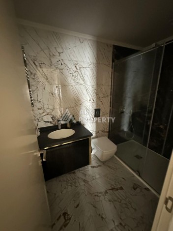 Видовая квартира 2+1 у моря в престижной резиденции, 90 кв.м. Махмутлар, Алания. - Ракурс 8