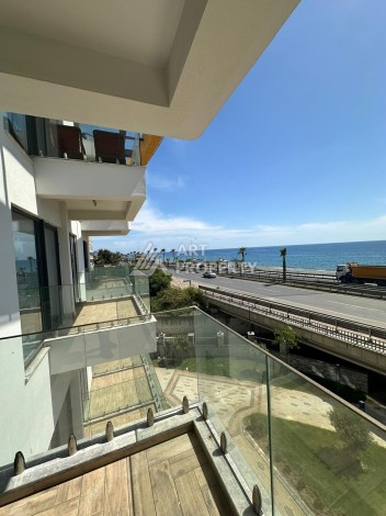 Видовая квартира 2+1 у моря в престижной резиденции, 90 кв.м. Махмутлар, Алания. - Ракурс 9