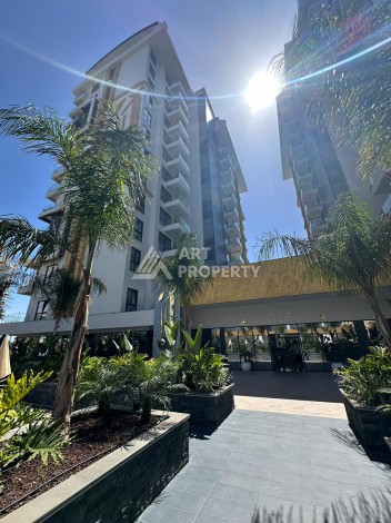 Видовая квартира 2+1 у моря в престижной резиденции, 90 кв.м. Махмутлар, Алания. - Ракурс 18