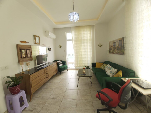 Двухкомнатная квартира в новом доме, в центре курортного района Алании, Махмутлар,60 м2 - Ракурс 4