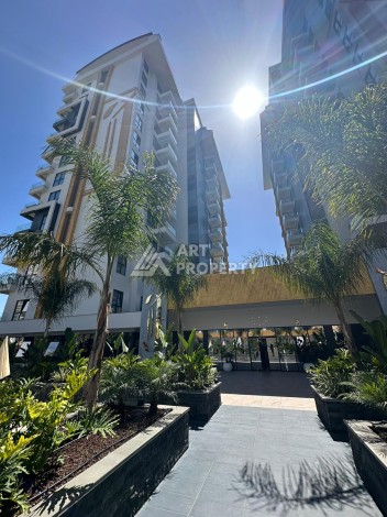 Видовая квартира 2+1 у моря в престижной резиденции, 90 кв.м. Махмутлар, Алания. - Ракурс 19