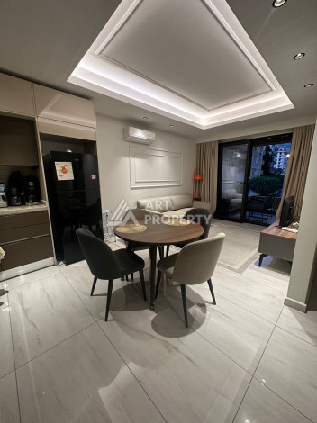 Меблированная квартира 2+1 с видом на горы в элитном комплексе, 90 кв.м. Махмутлар, Алания - Ракурс 2