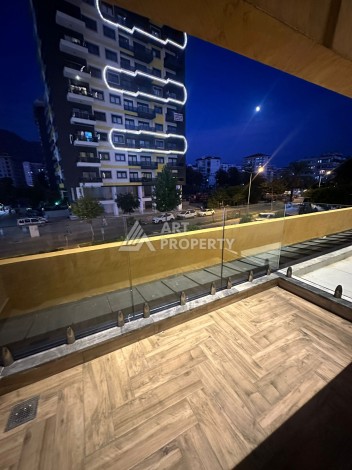 Меблированная квартира 2+1 с видом на горы в элитном комплексе, 90 кв.м. Махмутлар, Алания - Ракурс 5