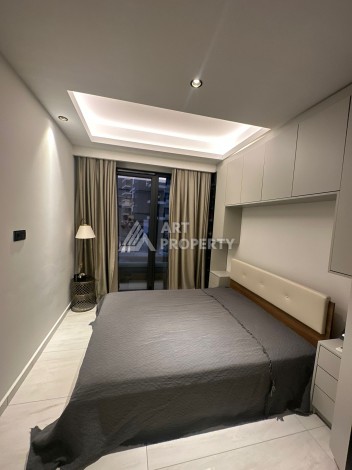 Меблированная квартира 2+1 с видом на горы в элитном комплексе, 90 кв.м. Махмутлар, Алания - Ракурс 9