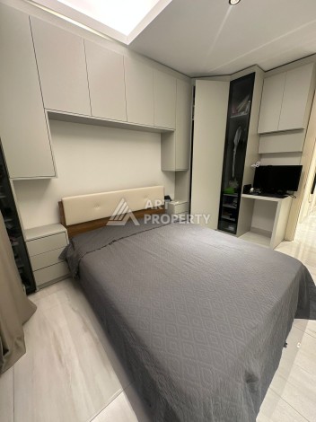 Меблированная квартира 2+1 с видом на горы в элитном комплексе, 90 кв.м. Махмутлар, Алания - Ракурс 11