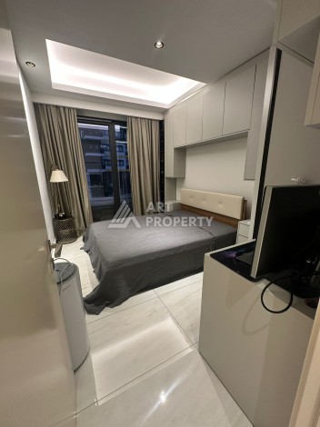 Меблированная квартира 2+1 с видом на горы в элитном комплексе, 90 кв.м. Махмутлар, Алания - Ракурс 14