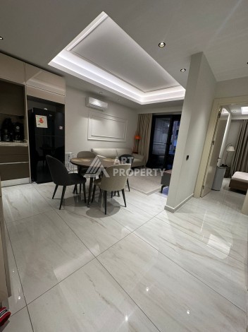 Меблированная квартира 2+1 с видом на горы в элитном комплексе, 90 кв.м. Махмутлар, Алания - Ракурс 16