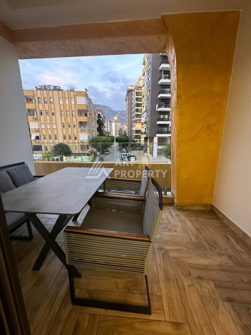 Меблированная квартира 2+1 с видом на горы в элитном комплексе, 90 кв.м. Махмутлар, Алания - Ракурс 17