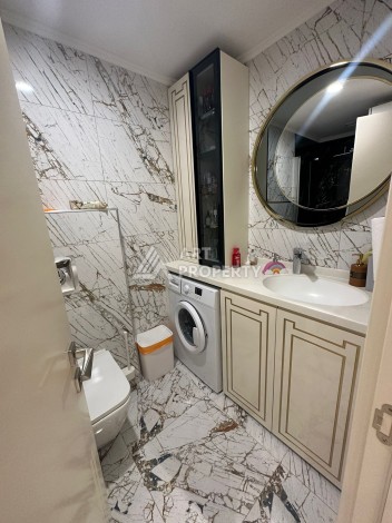 Меблированная квартира 2+1 с видом на горы в элитном комплексе, 90 кв.м. Махмутлар, Алания - Ракурс 19