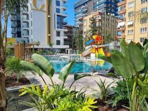 Меблированная квартира 2+1 с видом на горы в элитном комплексе, 90 кв.м. Махмутлар, Алания - Ракурс 27