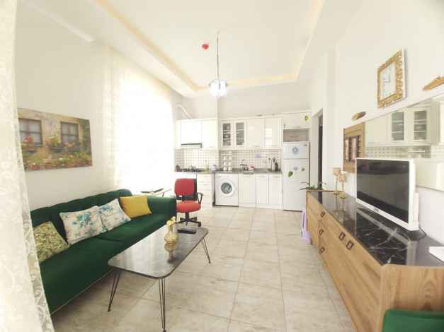 Двухкомнатная квартира в новом доме, в центре курортного района Алании, Махмутлар,60 м2 - Ракурс 10