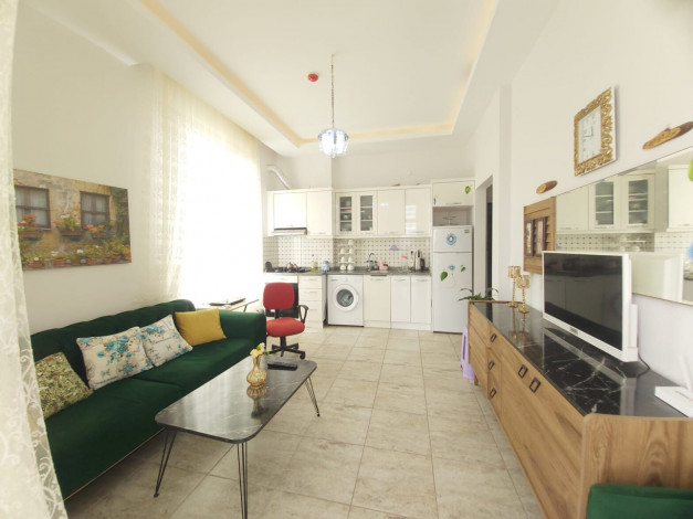 Двухкомнатная квартира в новом доме, в центре курортного района Алании, Махмутлар,60 м2 - Ракурс 13