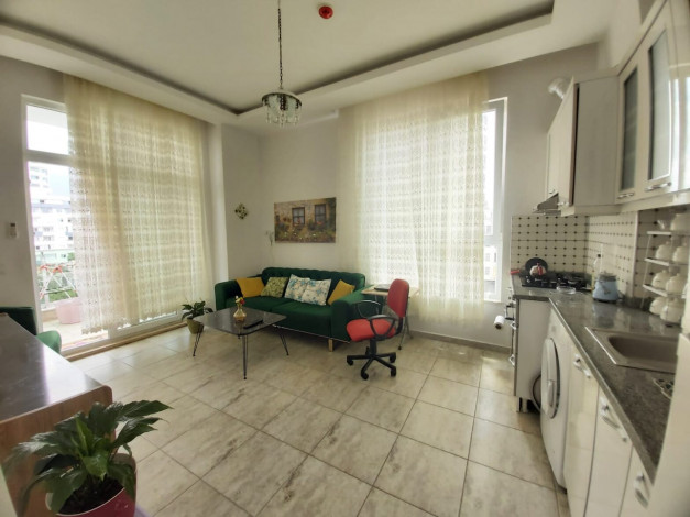 Двухкомнатная квартира в новом доме, в центре курортного района Алании, Махмутлар,60 м2 - Ракурс 15