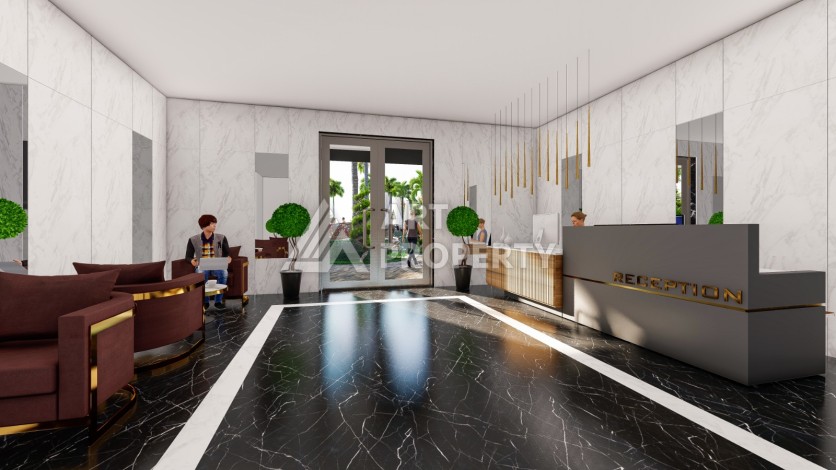 Эксклюзивный проект у леса, квартиры 63-150 кв.м. Авсаллар, Алания - Ракурс 3