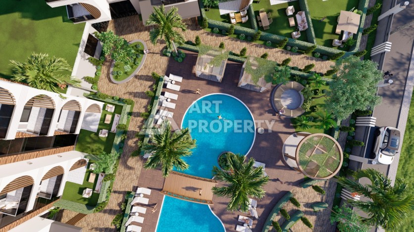 Эксклюзивный проект у леса, квартиры 63-150 кв.м. Авсаллар, Алания - Ракурс 16