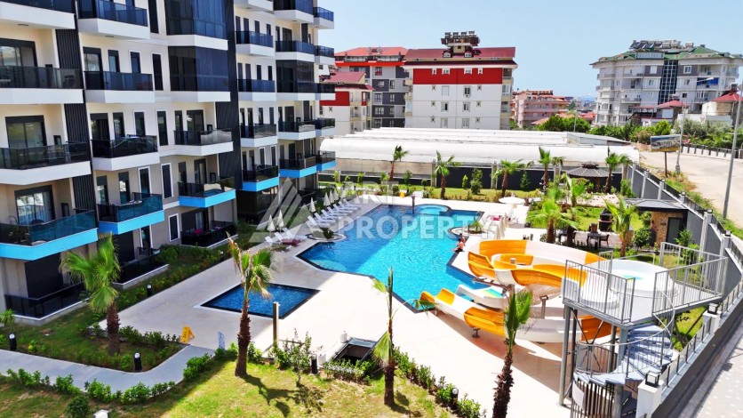 Видовая квартира 1+1 в Авсалларе, 55 кв.м. - Ракурс 3