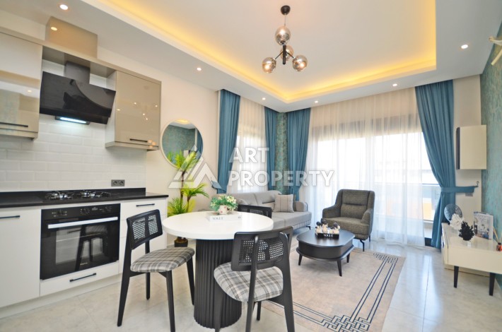 Видовая квартира 1+1 в Авсалларе, 55 кв.м. - Ракурс 4