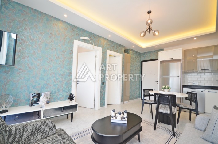 Видовая квартира 1+1 в Авсалларе, 55 кв.м. - Ракурс 6