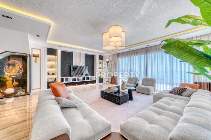 Роскошная вилла 6+1 в Каргыджаке, Аланья 440 кв.м. - Ракурс 6