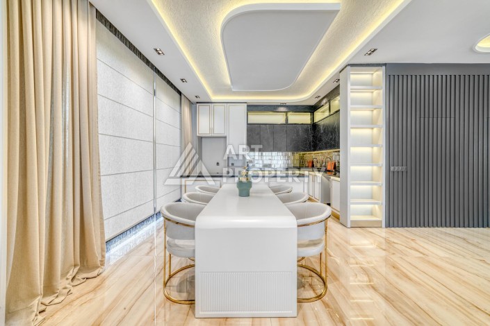 Роскошная вилла 6+1 в Каргыджаке, Аланья 440 кв.м. - Ракурс 8