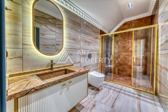 Роскошная вилла 6+1 в Каргыджаке, Аланья 440 кв.м. - Ракурс 14