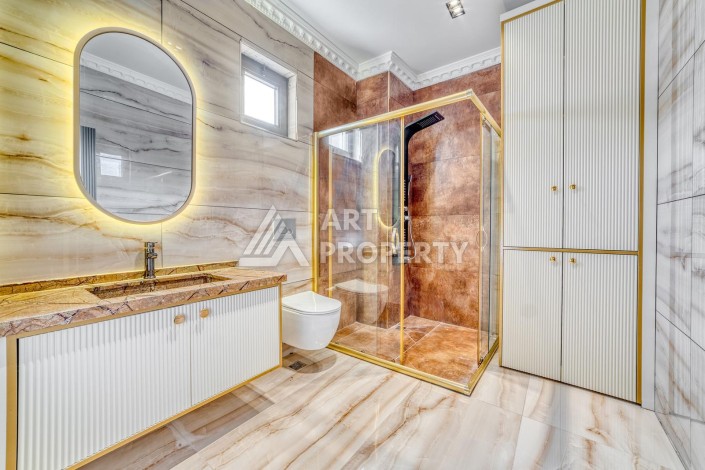 Роскошная вилла 6+1 в Каргыджаке, Аланья 440 кв.м. - Ракурс 16