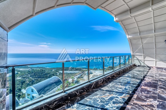 Роскошная вилла 6+1 в Каргыджаке, Аланья 440 кв.м. - Ракурс 19