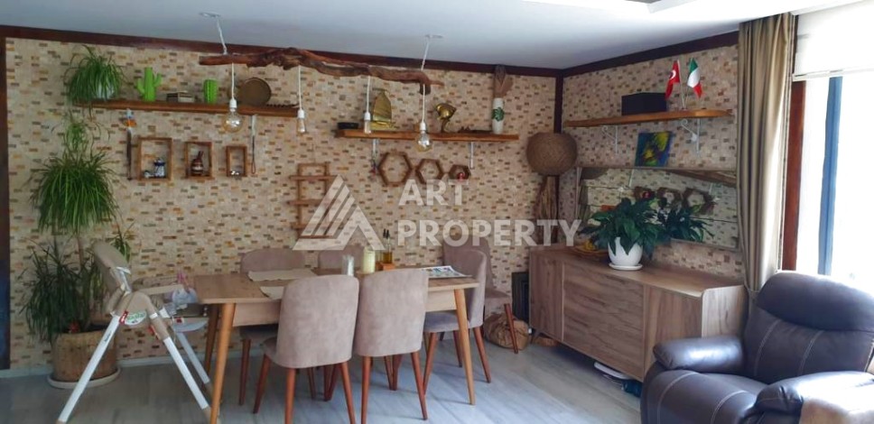 Уютный дуплекс 2+1 с видом на море и лес в Каргыджаке, 120 кв.м. - Ракурс 18