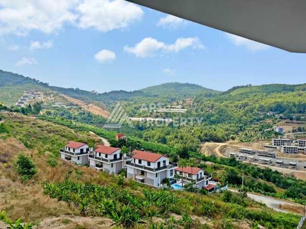 Двухуровневые апартаменты 2+1 с видом на море и горы в Каргыджаке, 112 кв.м. - Ракурс 8