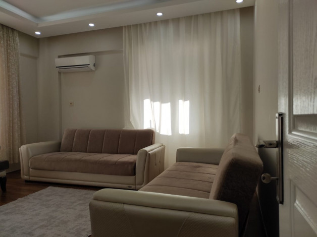 Меблированная трехкомнатная квратира в 350 метрах от пляжа Клеопатра города Аланья, 100 м2 - Ракурс 5