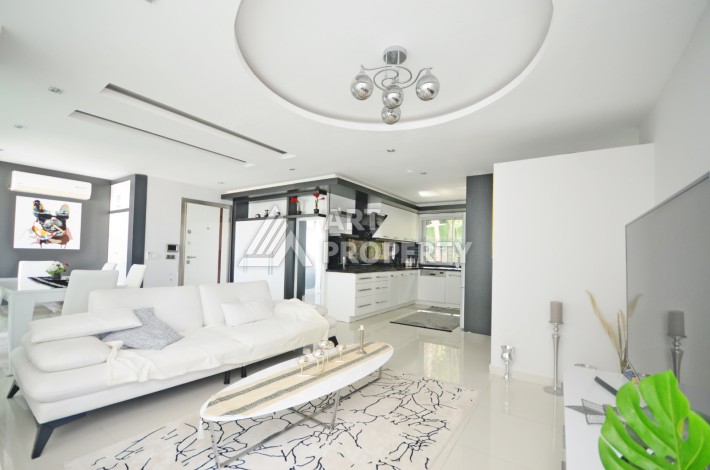 Уютная квартира 2+1, 115 кв.м с видом на море и лес в Каргыджаке - Ракурс 7