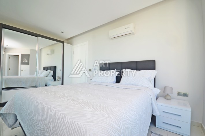 Уютная квартира 2+1, 115 кв.м с видом на море и лес в Каргыджаке - Ракурс 10