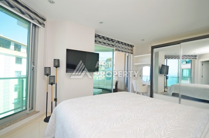 Уютная квартира 2+1, 115 кв.м с видом на море и лес в Каргыджаке - Ракурс 12