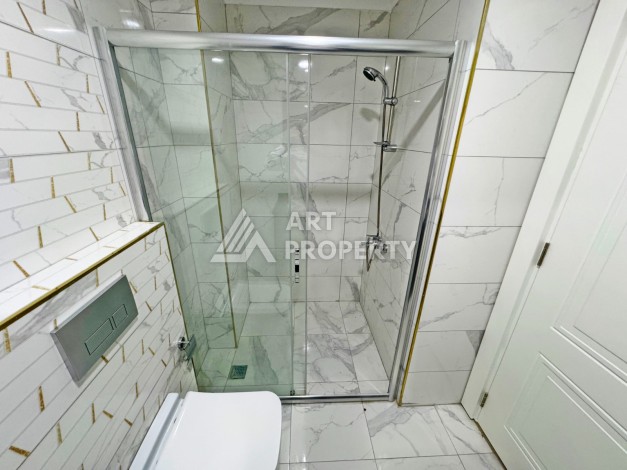 Современная квартира 1+1 в Авсалларе, 57 кв.м. - Ракурс 13