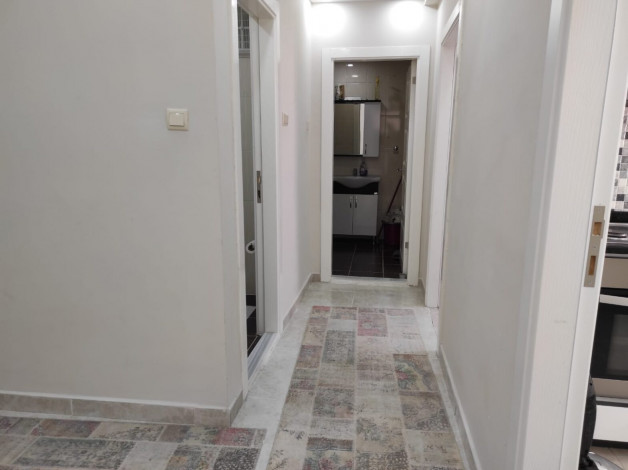 Меблированная трехкомнатная квратира в 350 метрах от пляжа Клеопатра города Аланья, 100 м2 - Ракурс 15