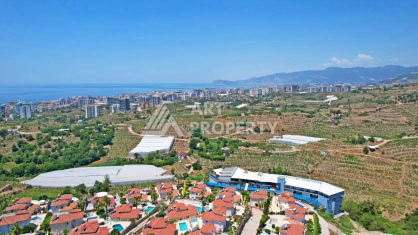 Меблированная вилла 3+1 с частным бассейном и гаражом, 350 кв.м. Каргыджак, Алания - Ракурс 26