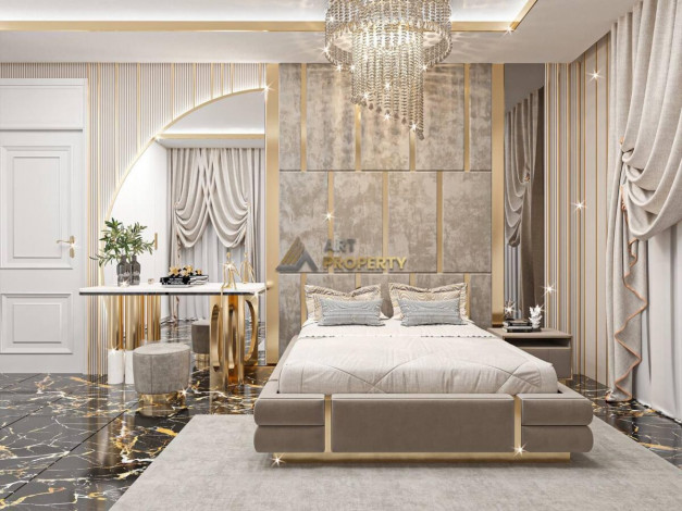 Шикарный проект вилл с гарантированным получением гражданства, Каргыджак, Алания, 315 м2 - Ракурс 7