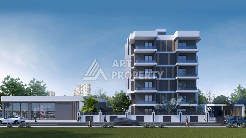 Квартиры 2+1 в бутик-комплексе, 87 м². Алтынташ, Анталия - Ракурс 3