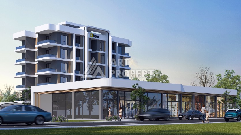 Квартиры 2+1 в бутик-комплексе, 87 м². Алтынташ, Анталия - Ракурс 4